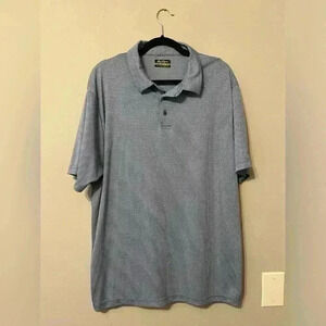 Ben Hogan Performance Collar Three Button Short Sleeve Shirt Size X-Large